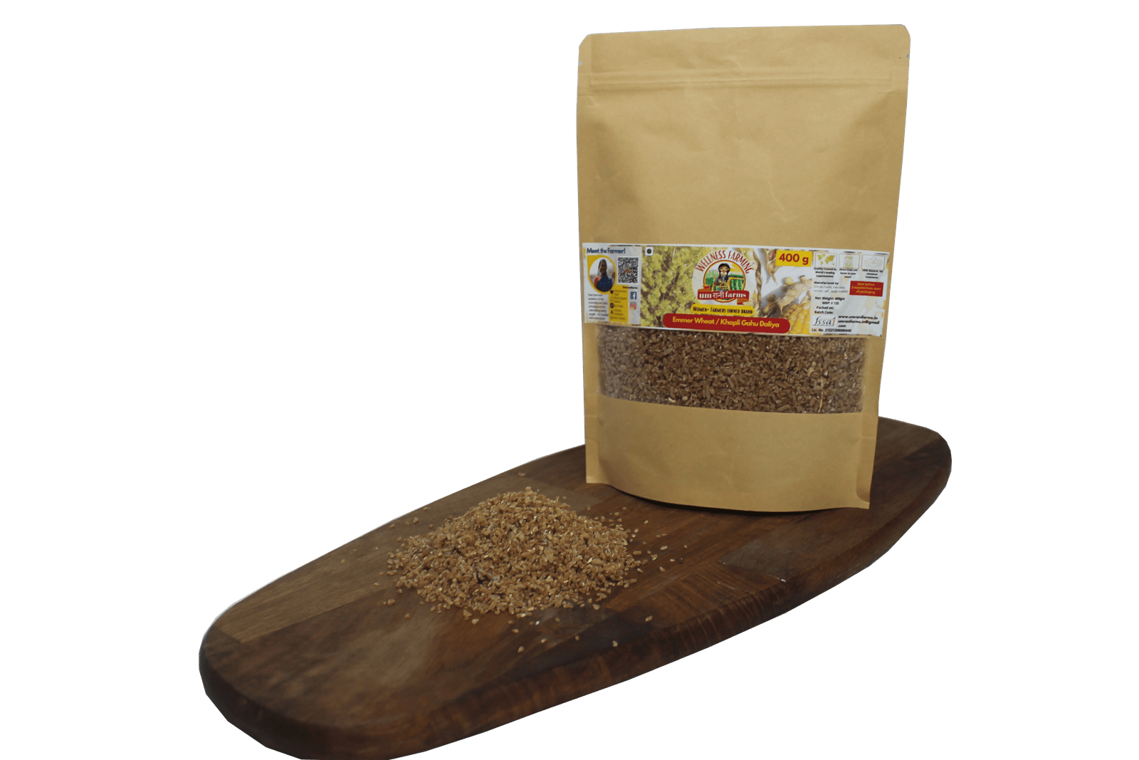 khapli_emmer_wheat_dalia_wooden_board